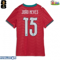 Portugal Joao Neves #15 Hjemmedrakt Dame VM 2026 Kortermet